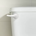 thumbnail image 4 of White Toilet Tank Flush Lever Handle with Nut Lock,Universal Toilet Handle Replacement Kit for Most Toilets,White Finish Handle and Aluminum Lever(Front Mount ), 4 of 7