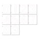thumbnail image 1 of Sidaley Plantilla de dibujo de números de letras para niños PET, lavable, portátil, ahuecada, pintura, arte, placa de puerta, plantilla de pared Suministros de escritura y corrección 10 piezas, 1 of 6