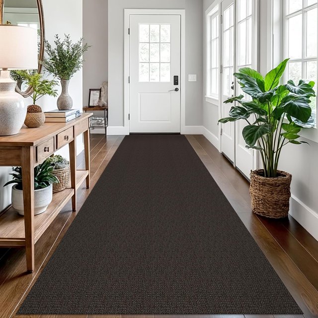 Woven Area Rug x Ft Washable Rugs for Entryway Non Slip Braided Throw Rugs Bedroom Rugs Cotton Entry Rug Cotton Floor Carpet for Bedroom Dining Room Living Room Orange/Tan/