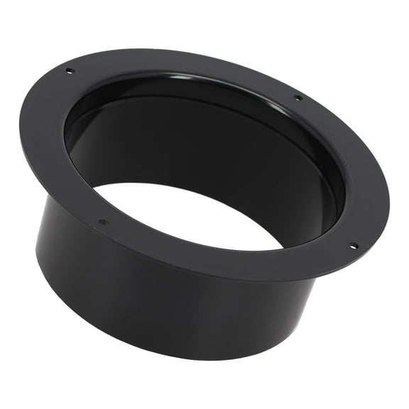 4/5/6 Abs Straight Pipe Flange Ventilation Ducting Exhaust Pipe Connectors