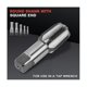 thumbnail image 2 of Juego de grifos de tubería NPT de 5 piezas LIUXGMXG 1/8 pulg. 1/4 pulg. 3/8 pulg. 1/2 pulg. 3/4 pulg. Plata, 2 of 5