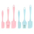 thumbnail image 4 of Silicone Spatula Set, DIY Bread Cake Butter Cream Scraper, Baking Mixing Tools Kitchen Gadgets, Pink, 4 of 4