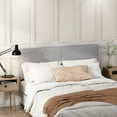 thumbnail image 3 of Furinno Roanne Upholstered Headboard, Glacier, Queen, 3 of 5