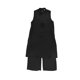 thumbnail image 1 of bar III Blusa tipo túnica bordada alta-baja para mujer, negro, XX-Small, 1 of 2