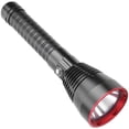 thumbnail image 3 of Linterna De Buceo, Rango De Buceo Ligero De 200 M, Linterna LED Negra + Roja, Escalada, Camping, Senderismo, Buceo YLSHRF Otros, 3 of 8