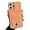 Orange, variant on Compatible with iPhone Case,Credit Card Slot Holder Wallet [Compatible with Wireless Charging] Camera Lens Protection Soft Shockproof Cover Phone Case (Black,iPhone 13 Pro Max)