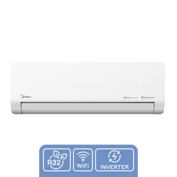 Minisplit Midea EcoMaster AI Inverter WiFi - 1 Ton 110V Frío MAS12C1EZI