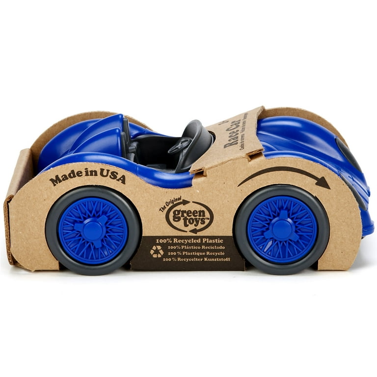 Green Toys Toddler Push Car, Blue, Eco Durable Recycled Plastic