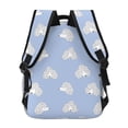 thumbnail image 4 of Easygdp Cute Poodle Dog Mochila Ergonómica Versátil para Laptop - Múltiples Bolsillos, Correas Ajustables, Unisex para Escuela, Viajes y Actividades al Aire Libre-One Size, 4 of 5