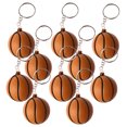 thumbnail image 4 of 10 mini llaveros de baloncesto para niños, decoraciones para fiestas deportivas, llaveros de pelotas deportivas, recuerdos de fiesta de baloncesto, llaveros para mochilas infantiles., 4 of 8