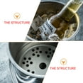 thumbnail image 2 of NIAIZEK Thickened Stainless Steel Ice Bucket - Ice Cooler for Parties, Bars, Outdoor, and Home Use, 2 of 6