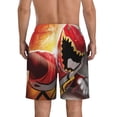 thumbnail image 4 of Power Rangers Mens Swim Trunks Quick Dry Board Shorts with Mesh Lining, Hawaii Beach Shorts Swimwear Bathing Suits, 4 of 7