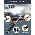thumbnail image 2 of Rerennco Upgraded Jet Nozzle for Garden Hose with 2 Different Nozzles and Hose Quick ConnectorsWasher Tools with 2 Different Nozzles and Quick Connectors, 2 of 6