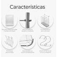 thumbnail image 4 of Escurridor Xtellar De Cubiertos De Cocina Trastes Cromado Moderno Color Plateado, 4 of 4