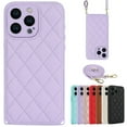 thumbnail image 2 of TOYAN Protective case, mobile phone case, back case, crossbody rope, rhombus fashion, 2 of 5