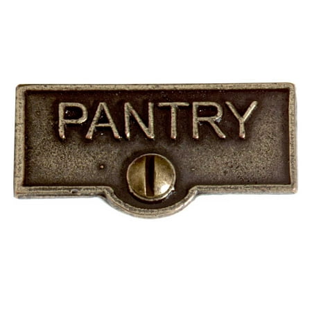 Switch Plate Tags PANTRY Name Signs Labels Cast