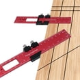 thumbnail image 3 of Precision Pocket Ruler Woodworking Machinist Engineer Ruler Construction Ruler Inch Ruler Millimeter Ruler Professional, 3 of 7