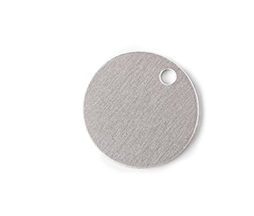 Aluminum .063 14 Ga. - 50//Pack 1//2 Inch x 2 Inch Rectangle With Two Holes RMP Stamping Blanks