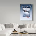 thumbnail image 3 of Trademark Fine Art 'Puffins' Canvas Art by Harro Maass, 3 of 3