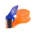 thumbnail image 1 of Distributeur de Coupe-Ruban Simple et Pratique pour l'Emballage de Colis1pcsblue, 1 of 4
