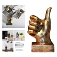 thumbnail image 4 of Chic Hand Gesture Sculpture Ornament Figurine Statue Desktop Decoration, 4 of 10