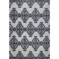 thumbnail image 1 of Ladole Rugs Modern Soft Trellis Geometric Bedroom Dining room Living Room Carpet Area Rug in Ivory-Dark Grey, 1 of 4