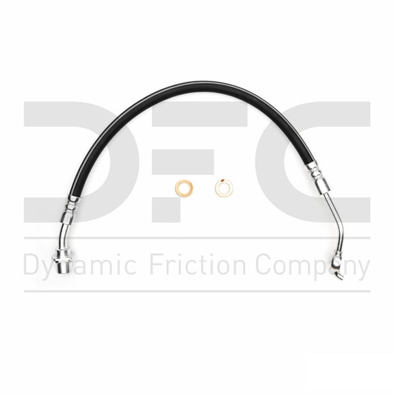 Front Right Dynamic Friction Company Brake Line Hose 350-75017 For 2007-2011 Lexus GS350