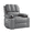 FN45 Grey, variant on CazToi Faux Leather Electric Recliner Chair with Massage and Heat for Living Room, Bedroom, Nursery