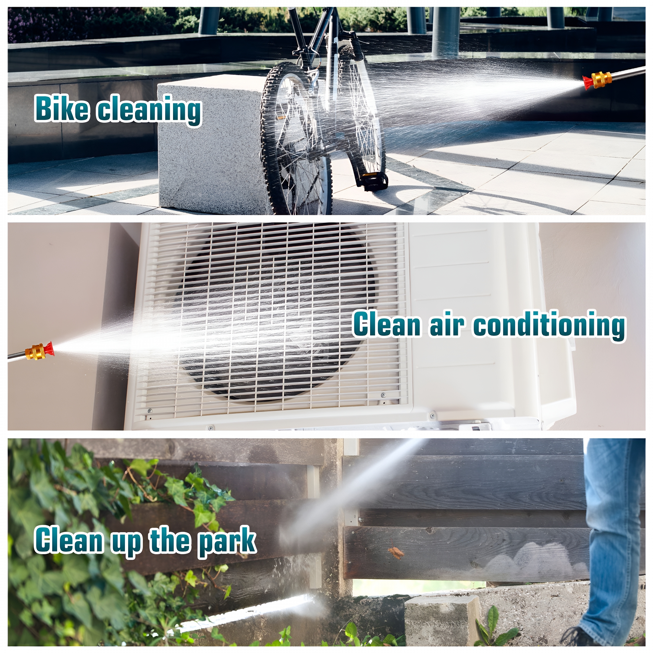 CURYMAY 2026 New 1 Set Cordless Pressure Washer Portable Pressure Washer Cleaner with Accessories for Cars Boats for Car, Boat, Patio, Driveway, Deck, Outdoor Cleaning