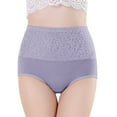 thumbnail image 2 of MIASHUI Women's Panties High Waisted Solid Color Underwear for Comfortable Fit and Everyday Wear Grey,XL, 2 of 3