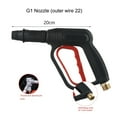 thumbnail image 1 of Car Power Washer Cleaning Machine Accessories M22-14 Thread Inlet Fitting, 1 of 10