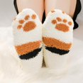 thumbnail image 4 of Calcetines Peludos Liling de Gato 6 Pares Mullidos Acogedores Gruesos Cálidos, 4 of 4