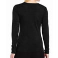 thumbnail image 2 of Lightweight Women's Wool Crew Top - 100% Merino Wool, 2 of 3