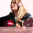 thumbnail image 6 of OneOdio Wired over-Ear Headphones for Women Girls Dual Plugs with Mic for Keybord Piano Guitar Drum-Pink, 6 of 10