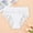 White, variant on Blmnix Lace Underwear Ladies Underwear Panties Sexy Panties Briefs Panties Pull-On Ventilated Red Regular Embossed Period Panties Women,XL