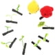 thumbnail image 4 of 10pcs mujeres niñas brotan flor hierba pinza de pelo horquilla sombreros (patrón aleatorio), 4 of 4