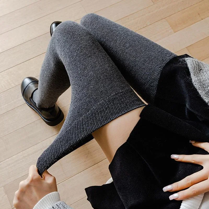 Elastic Thigh High Socks Plus Size Stockings Over-knee Plus Long