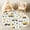 Color 3, variant on Washable Non Slip 6ft Round Rug, golden pheasants birds flowers Japanese textile embroidery Circle Area Rugs with Tassels Carpet for Nursery Bedroom Living Room Playroom Tent Rug