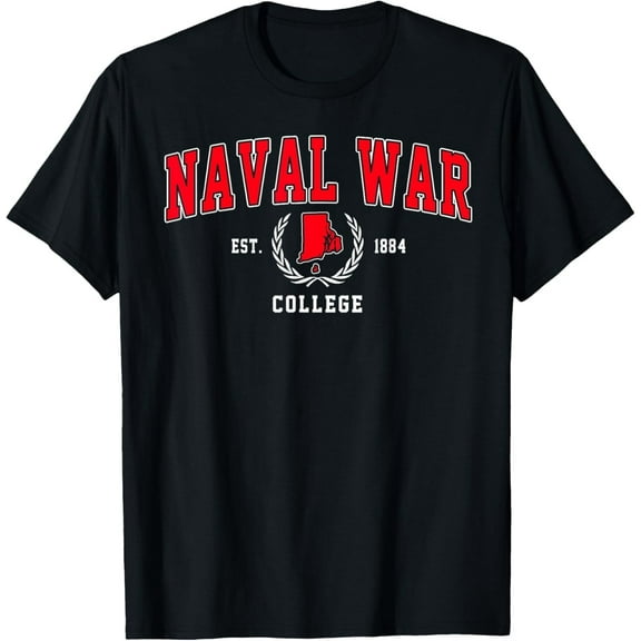 Velto Naval War College Vintage Arch Design for Men Women T-Shirt All Size S-5XL