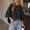 A1 Black, variant on Womens Oversized T-Shirt,Casual Summer 3/4 Sleeve Boxy Tunic Tops,Loose Fit Crew Neck Drop Shoulder Shirts,Basic Yoga Running Tees,Heavyweight Fashion Outfits,half sleeve tops White
