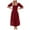 Red, variant on IROINNID Wedding Guest Dresses for Women Evening Night Formal Fall Dress Summer Solid Chiffon Square Neck Waist Fitting Dress Elegant A-Line Dress,Navy