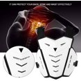 thumbnail image 2 of AVEKI Armure de Poitrine, Armure de Vest, Gilet de Protection de Motard, Veste de Protection de Moto Durable Motard Cascadeur Armure de Course Gilet de Garde Poitrine (Blanc) 0601M, 2 of 8