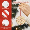 thumbnail image 4 of Zufioo Fall Pumpkin Print Large Acrylic Christmas Ornaments, Suitable for Christmas Tree Christmas Holiday Party Pendant Decorations-Hexagon, 4 of 7