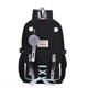 thumbnail image 1 of Mochila con cerradura, mochila para estudiantes de secundaria, mochila informal para hombres y mujeres, mochila con carga USB, antirrobo, con bloqueo de contraseña, mochila escolar, 1 of 6