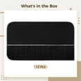 thumbnail image 5 of 12 Pcs Cutlery Storage Bags, Anti-Tarnish Silver Bags, Black Felt Organizers for Spoons, Knives, Forks, with Slots, Quality Felt, Dust and Oil Resistant, Portable and Compact, 5 of 5