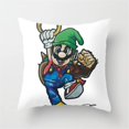 thumbnail image 1 of Serie Super Mario Funda de almohada de terciopelo de piel de melocotón Figura de anime de dibujos animados lindo Decoración de almohada fresca Regalos de Navidad Venta al por mayor 24 estilos zhangmengya LED, 1 of 2