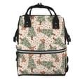 thumbnail image 1 of Fotbe Cowboy Christmas Trees Mochila Maternidad - Lona de Sarga Impermeable, Mochila de Pañales de Gran Capacidad con Múltiples Bolsillos y Correas Ajustables, 1 of 6