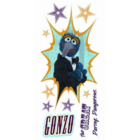 The Muppets Gonzo Peel & Stick Giant Wall Decals (RoomMates) RMK1811GM