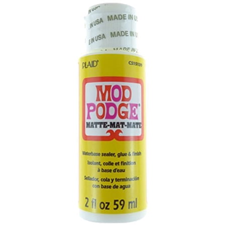 Plaid:Craft CS15139 Mod Podge Matte Finish Uncarded-2oz, 2oz | Walmart ...