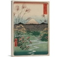 thumbnail image 1 of ARTCANVAS Otsuki Plain in Kai Province Canvas Art Print by Utagawa Hiroshige - Size: 40" x 26" (0.75" Deep), 1 of 9